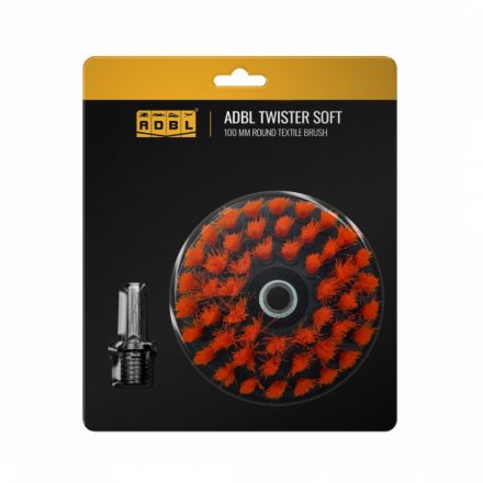 ADBL Twister Soft Forgókefe Kárpittisztításhoz - 100 mm - Puha Sörtékkel