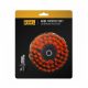 ADBL Twister Soft 125mm - Fúróba fogható kárpittisztító kefe