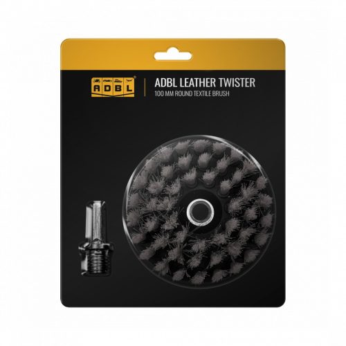ADBL Leather Twister 100mm - Fúróba fogható bőrtisztító kefe
