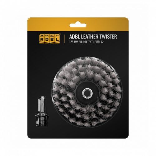 ADBL Leather Twister 125mm - Fúróba fogható bőrtisztító kefe