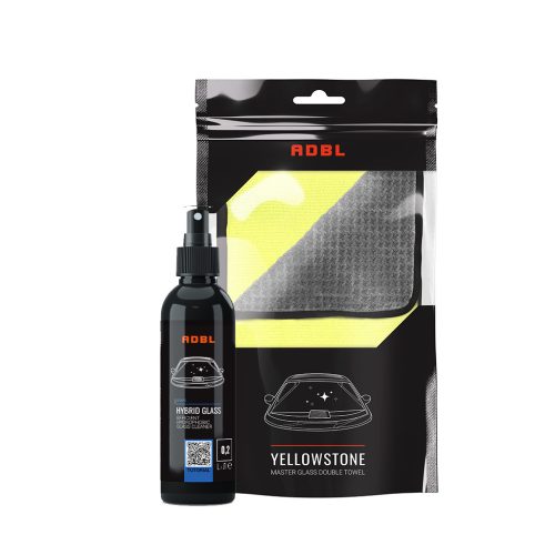 ADBL Hybrid Glass Cleaner 0,2L & Yellowstone - Vízlepergető üvegtisztító csomag