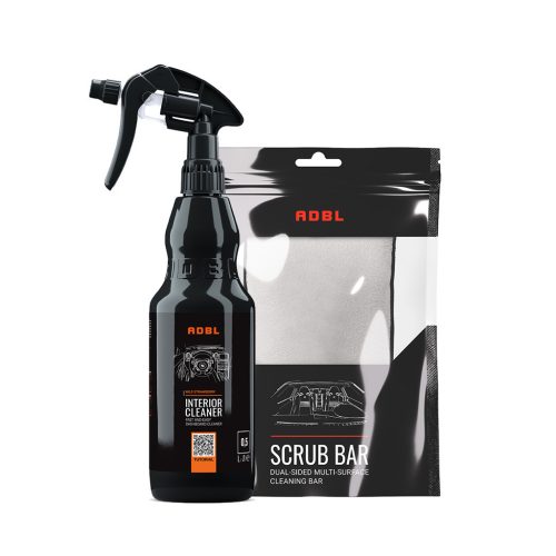 ADBL Interior Cleaner 0,5L & Scrub Bar - Műanyagtisztító csomag