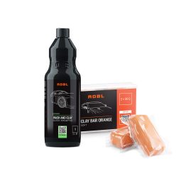   ADBL Wash and Clay 1L & Clay Bar Orange - Lakktisztító csomag
