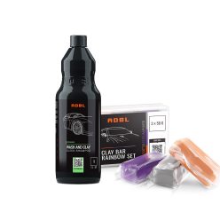   ADBL Wash and Clay 1L & Clay Bar Rainbow - Lakktisztító csomag